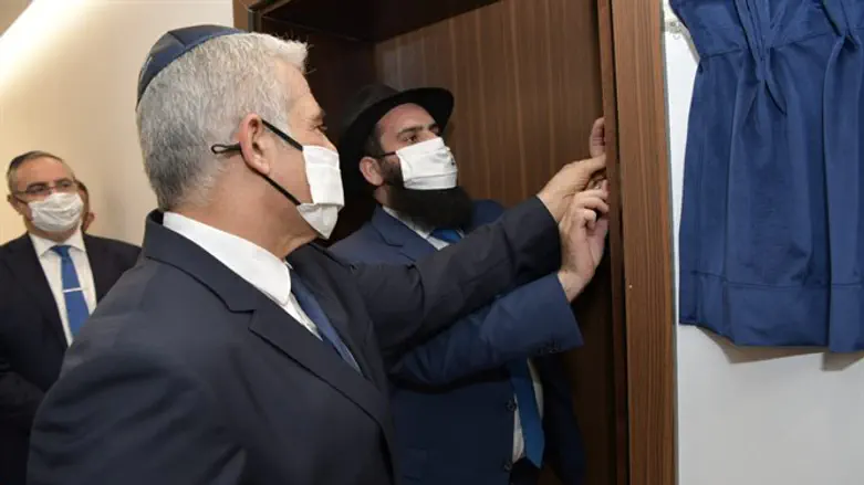 Яир Лапид в Абу-Даби