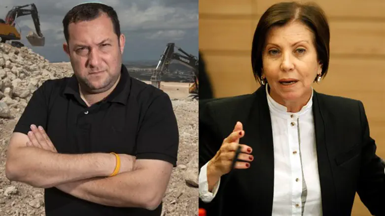 זהבה גלאון ויוסי דגן