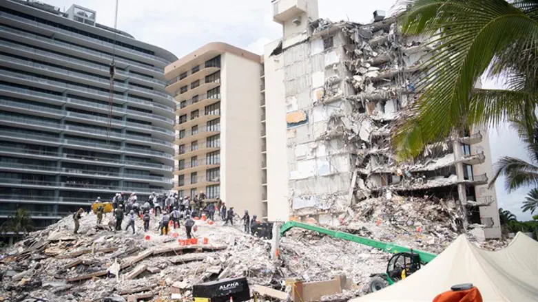 Rescue work at Surfside is ongoing