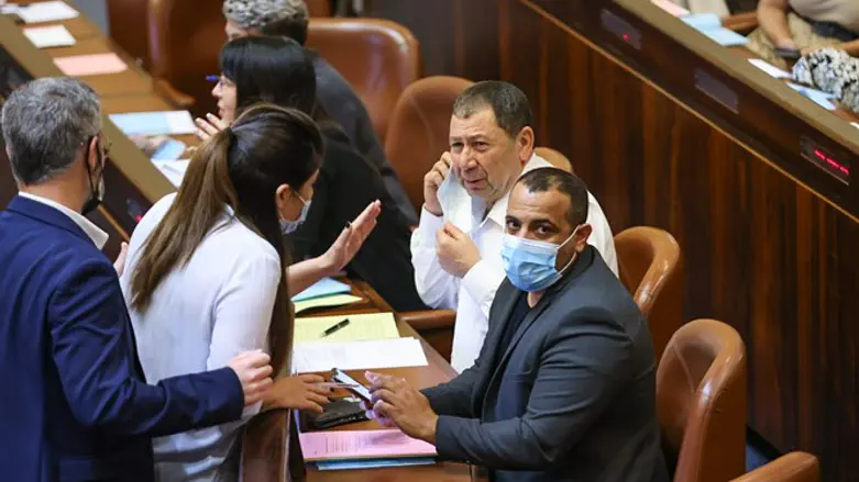 Скандальная ситуация в Кнессете