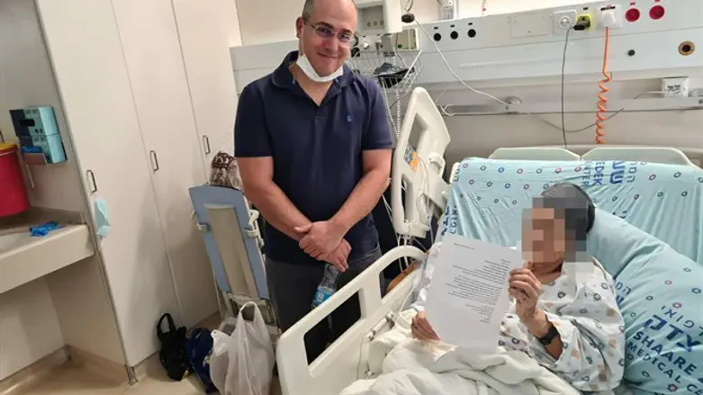 בת ה-98 לאחר הצינתור