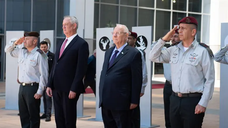 IDF says farewell to President Rivlin
