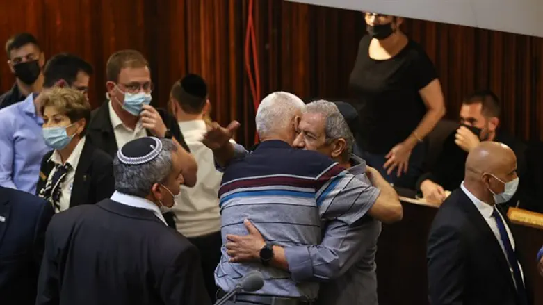 Меир Ицхак Галеви на пленуме Кнессета