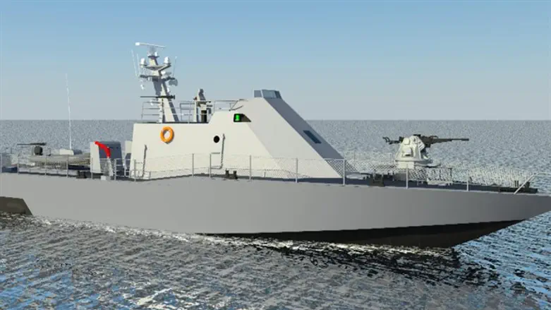 Патрульный катер "Шальдаг-5". Иллюстрация