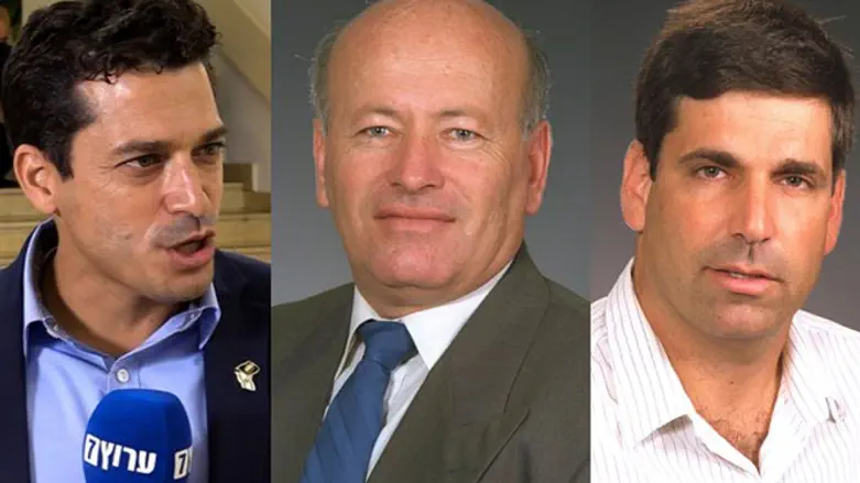 גונן שגב, אלכס גולגפרב ועמיחי שיקלי