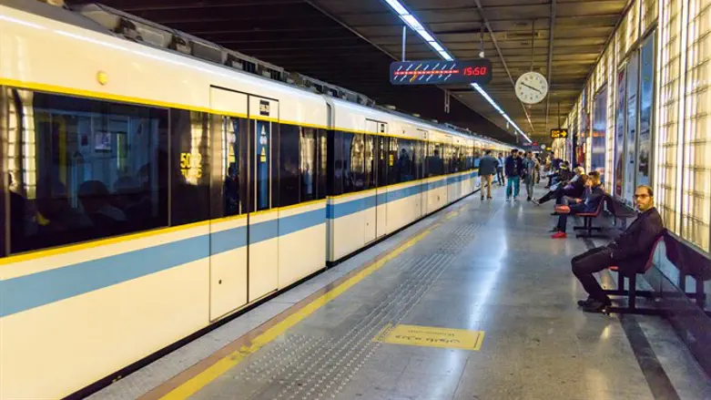 Metro station in Tehran