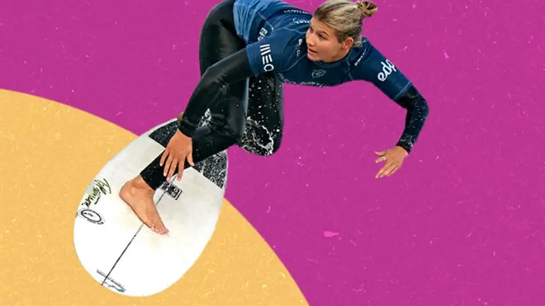 Israeli surfer Anat Lelior
