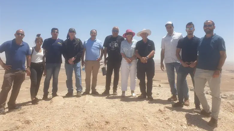 הביטחוניסטים מסיירים בנגב