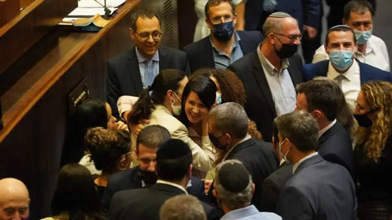 שירלי פינטו לאחר הנאום