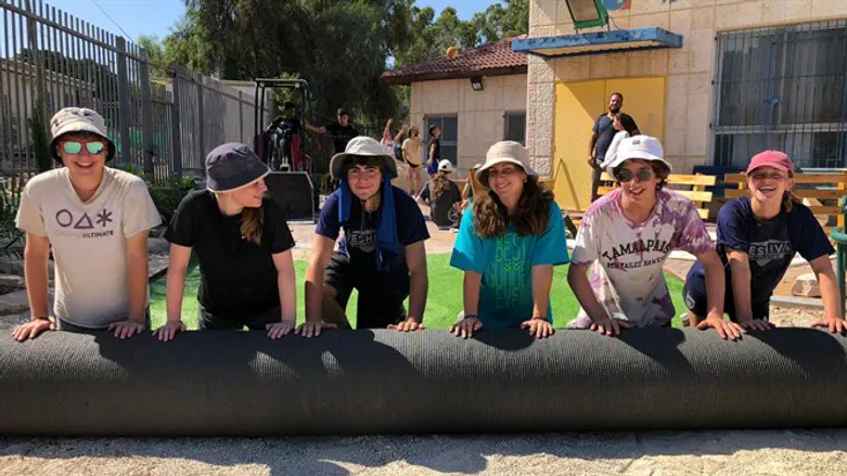 נערי ncsy בביקור בישראל