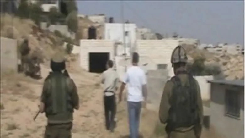 אבטחה כבדה בכפרים ערביים בירושלים