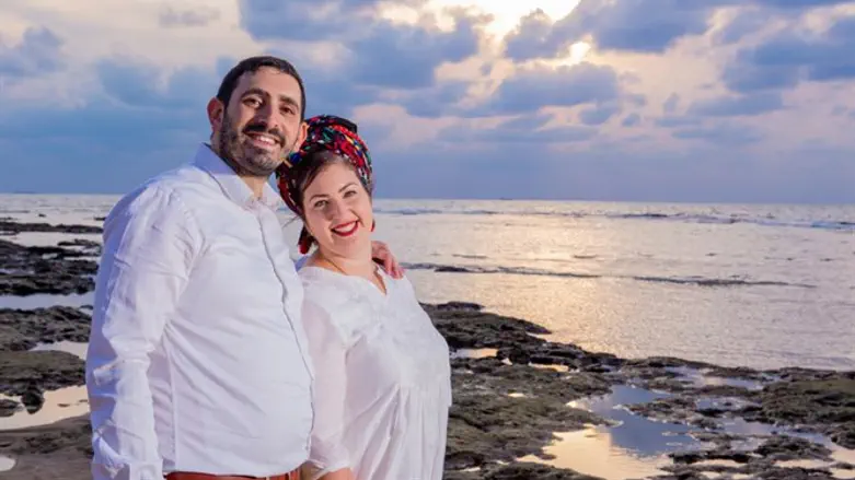 יעל ברזילי ובעלה