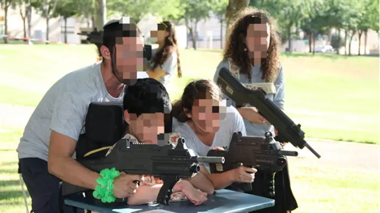 פעילות הלייזר לילדים המיוחדים