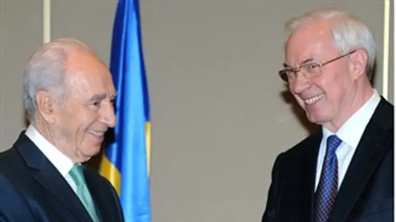 פרס ואורחו האוקראיני