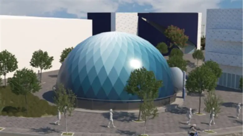 מרכז התיירות בבית אל. הדמיה