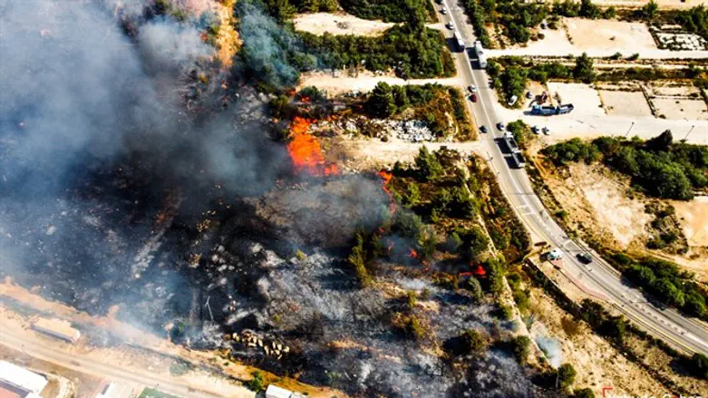 השריפה בבית אל