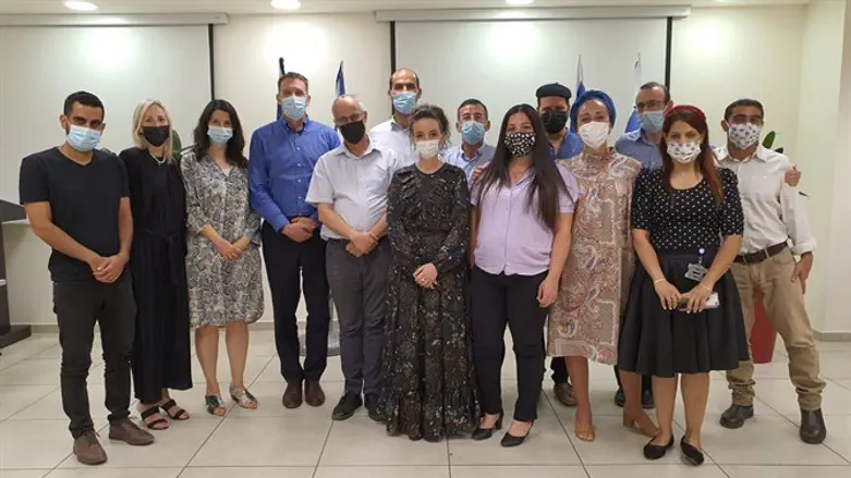 השר כהנא וח"כ סילמן עם נציגי הארגונים