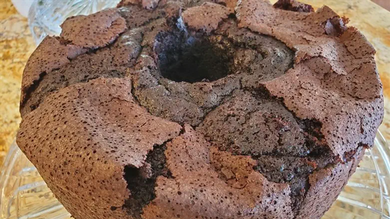 עוגת קקאו ללא מיקסר