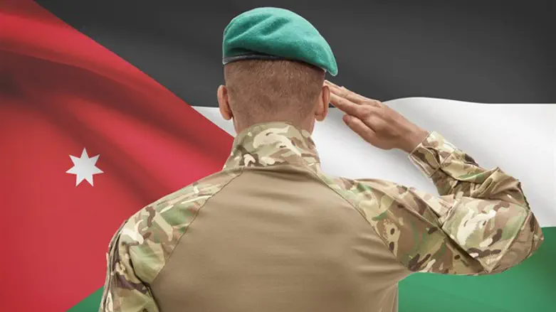 Jordanian soldier