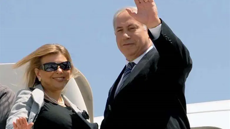 Сара и Биньямин Нетаньяху (архив)