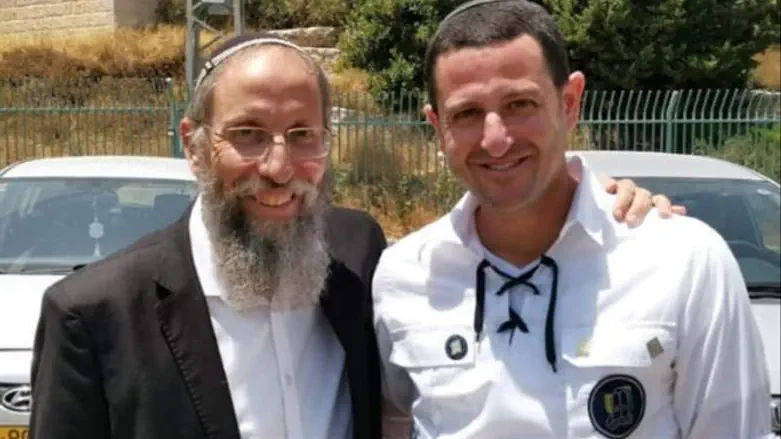 אוהד טל והרב יוסף צבי רימון