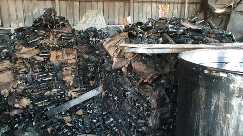 יקב מצודה בגבעת יערים - זה מה שנשאר 