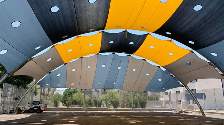 המגרש החדש באמי''ת בר אילן