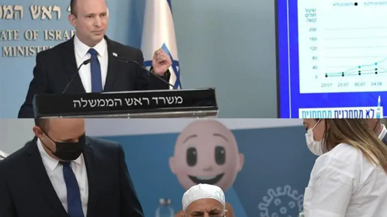 Where did Bennett's flag go?