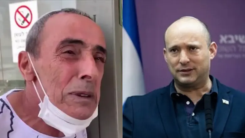 Премьер-министр Нафтали Беннет и отец Бареля Хадарии Шмуэли 