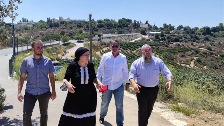 סיור בחירבת זכריה