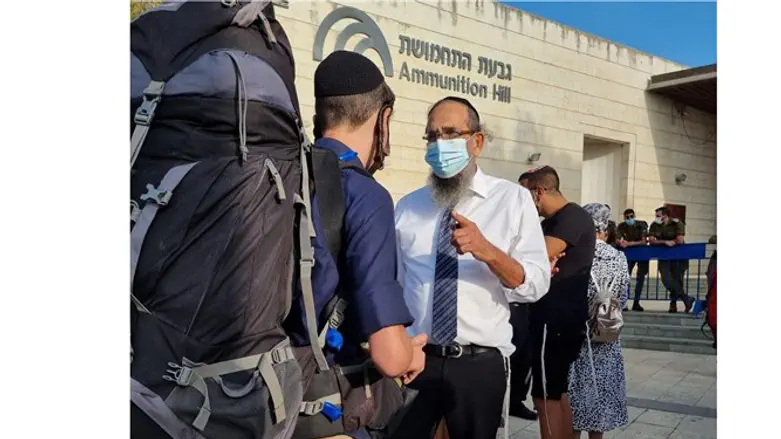 Новобранцы на Арсенальной горке