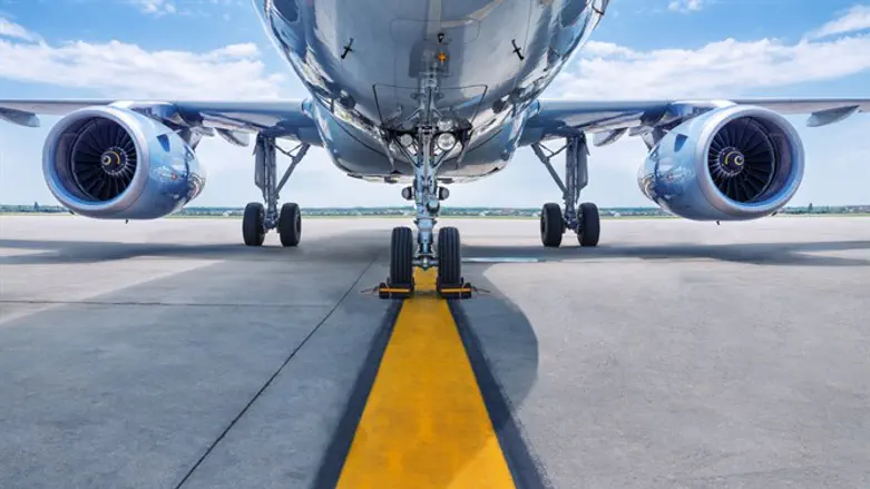 Самолет. Иллюстрация