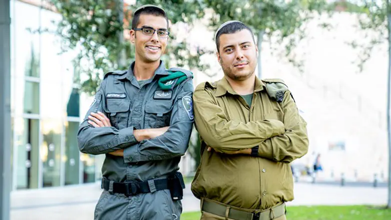 משתתפי 'עולים דרגה': אלישיב לקס ואסף פורטנוי