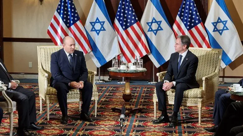 Нафтали Беннет и Энтони Блинкен