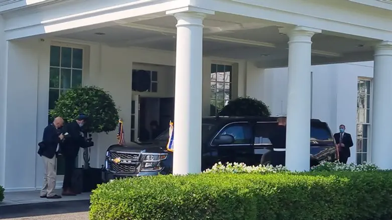 בנט מגיע לבית הלבן