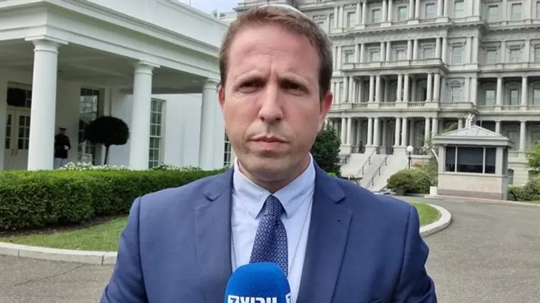 יוני קמפינסקי, שליח ערוץ 7 בבית הלבן