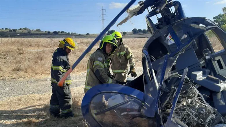 המסוק שהתרסק