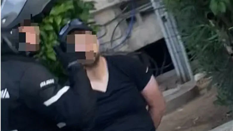 Ronen Vital is arrested in Tel Aviv