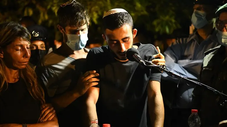 הלווייתו של סמ"ר בראל חדריה שמואלי הי"ד