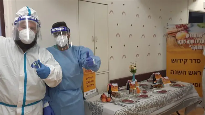 ראש השנה במחלקת קורונה