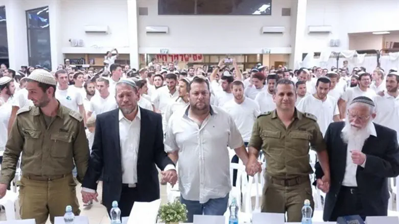 יוסי דגן עם הרב ואן דייק