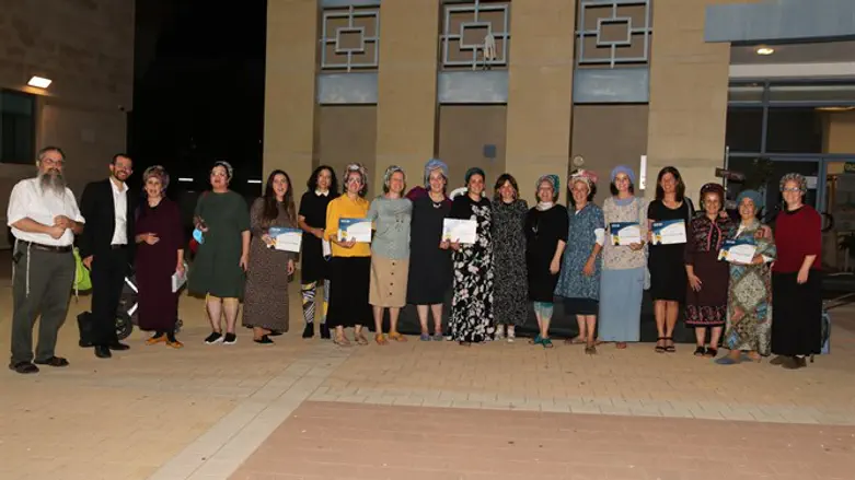 טקס הסיום של מסלול הנשים