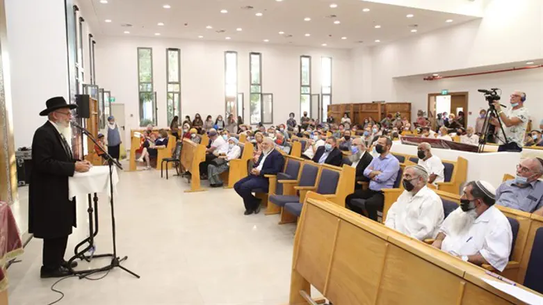 חנוכת בית כנסת קבע בעטרת