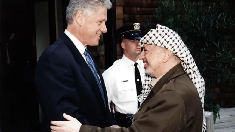 Clinton and Arafat