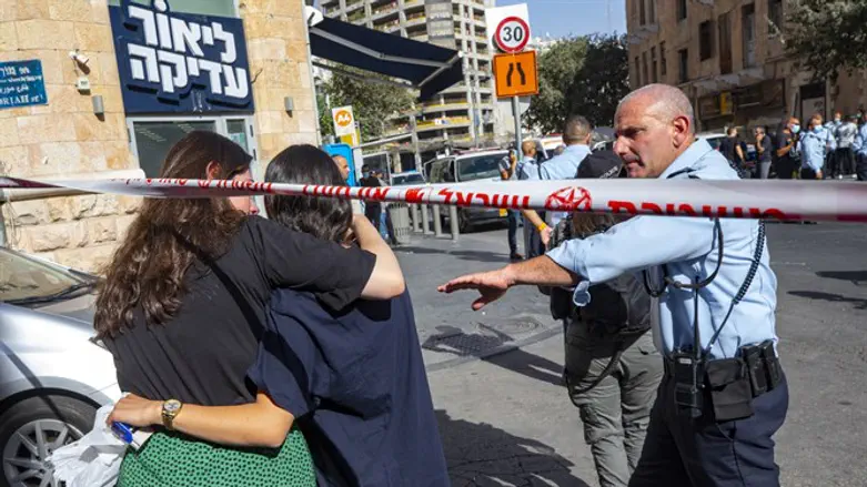 На месте теракта в Иерусалиме