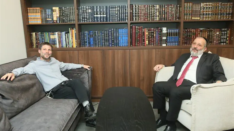 בצלאל סמוטריץ' ואריה דרעי