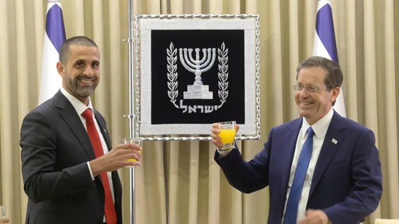 Посол Аль-Джалама и президент Герцог