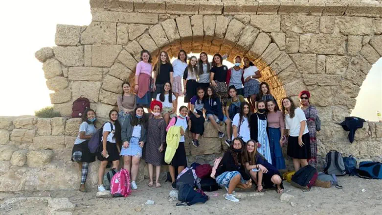 תלמידות אולפנת להב"ה בסיור