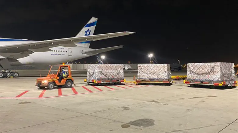 הגעת הבדיקות לנתב"ג