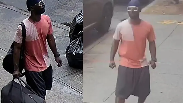 Подозреваемый в нападении на камерах видеонаблюдения